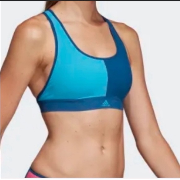 adidas Other - Adidas Don’t Rest Colorblock Sports Bra Top